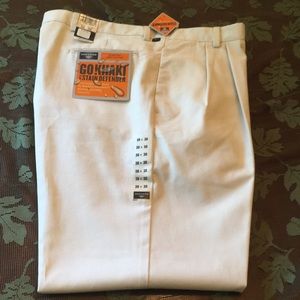 Brand New With Tags Dockers Khaki Pants Mens 36X30 Pleated with Cuffs